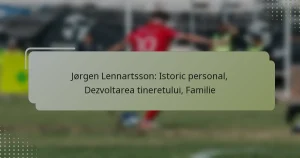 Jørgen Lennartsson: Istoric personal, Dezvoltarea tineretului, Familie