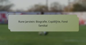 Rune Jarstein: Biografie, Copilărie, Fond familial